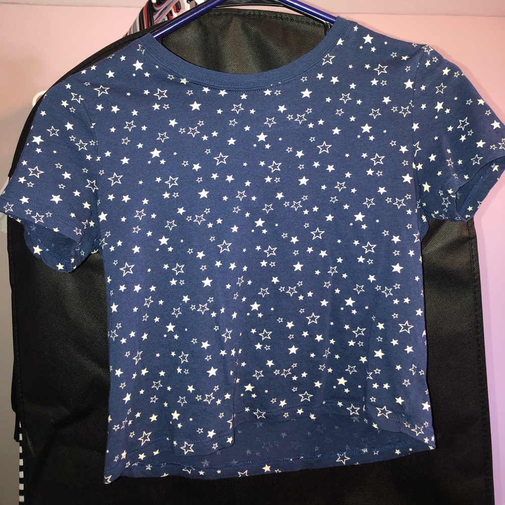 Navy Blue Star T-Shirt
